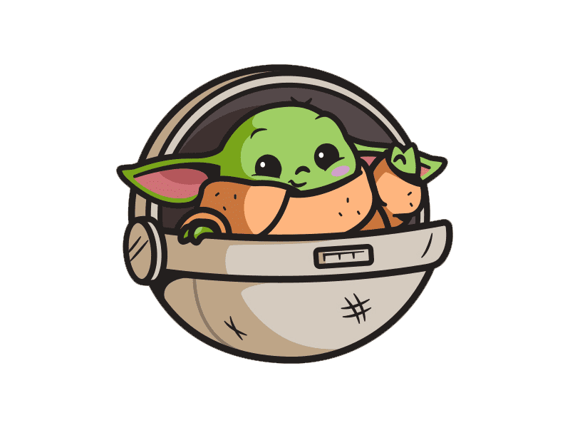 Baby Yoda clipart download