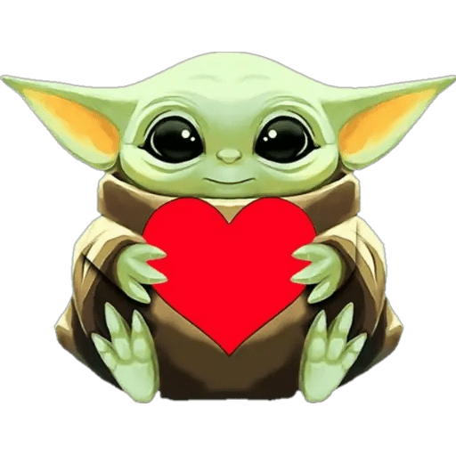 Baby Yoda clipart picture