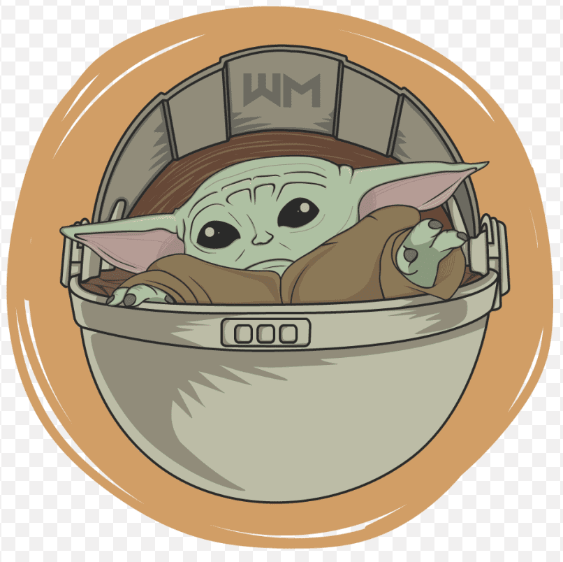 Baby Yoda clipart png