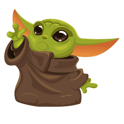 Baby Yoda clipart png free