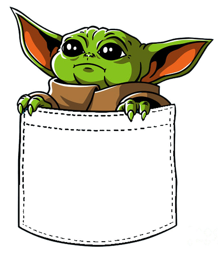 Baby Yoda clipart png picture
