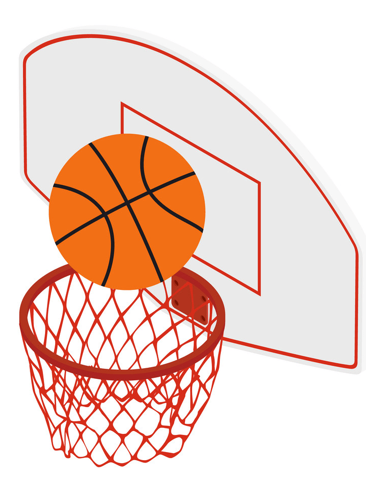 Basketball Hoop clipart for free