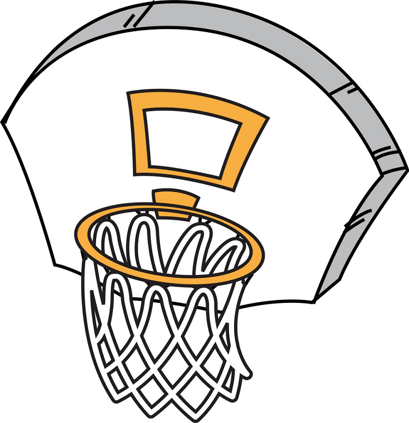 Basketball Hoop clipart png