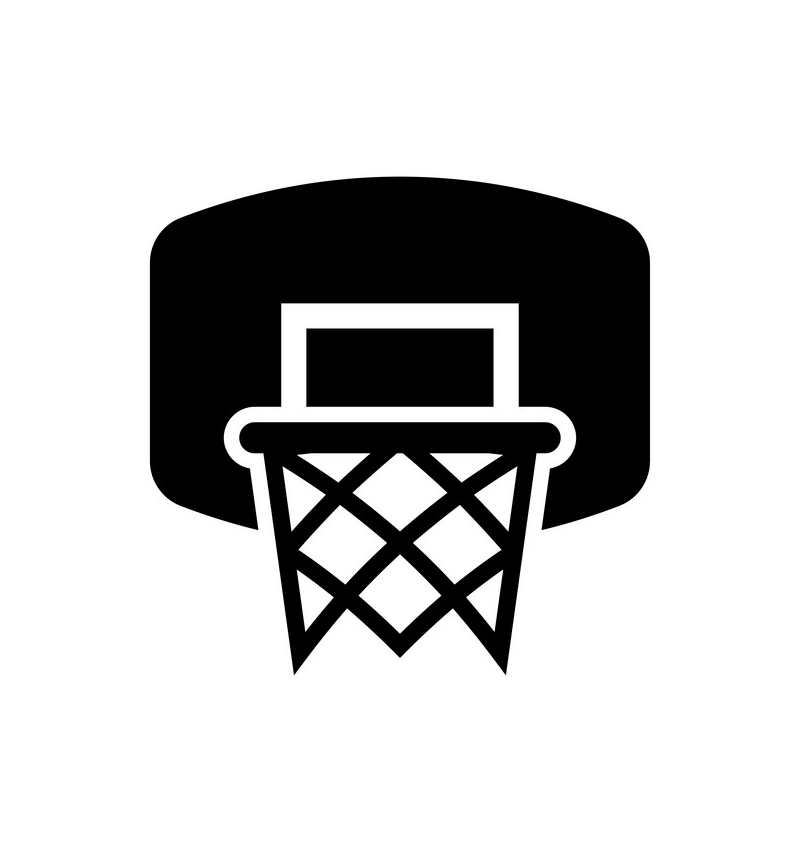 Basketball Hoop icon clipart