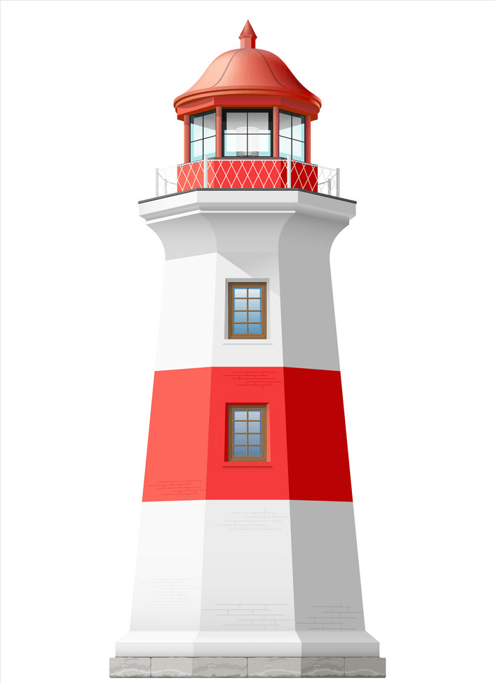 Bright Sea Lighthouse clipart