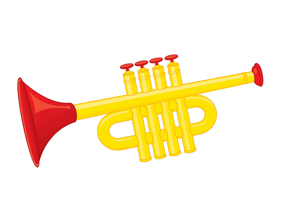 Cartoon Trumpet clipart