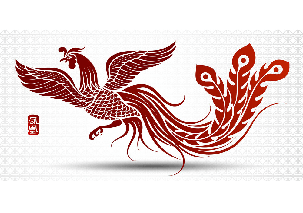 Chinese Phoenix clipart png