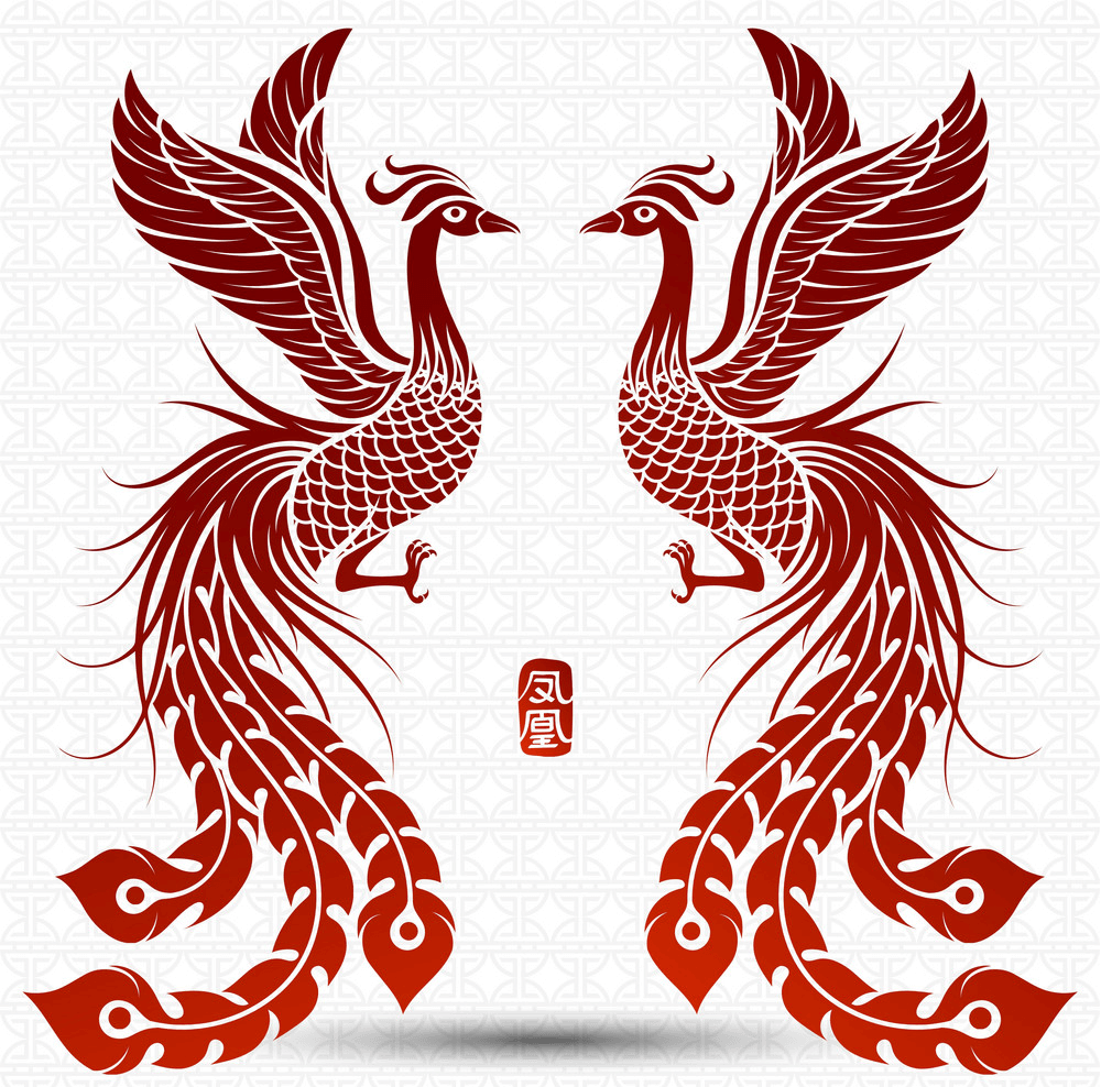 Chinese Phoenix clipart