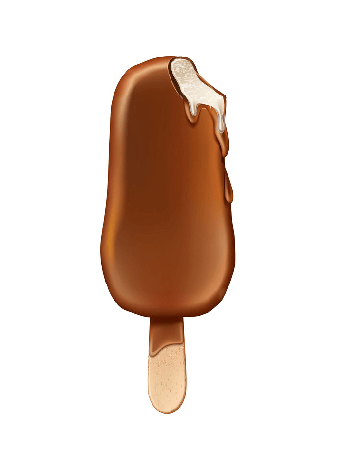Chocolate Popsicle clipart
