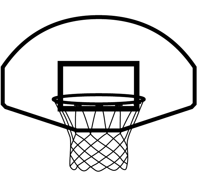 Clipart Icon Basketball Hoop