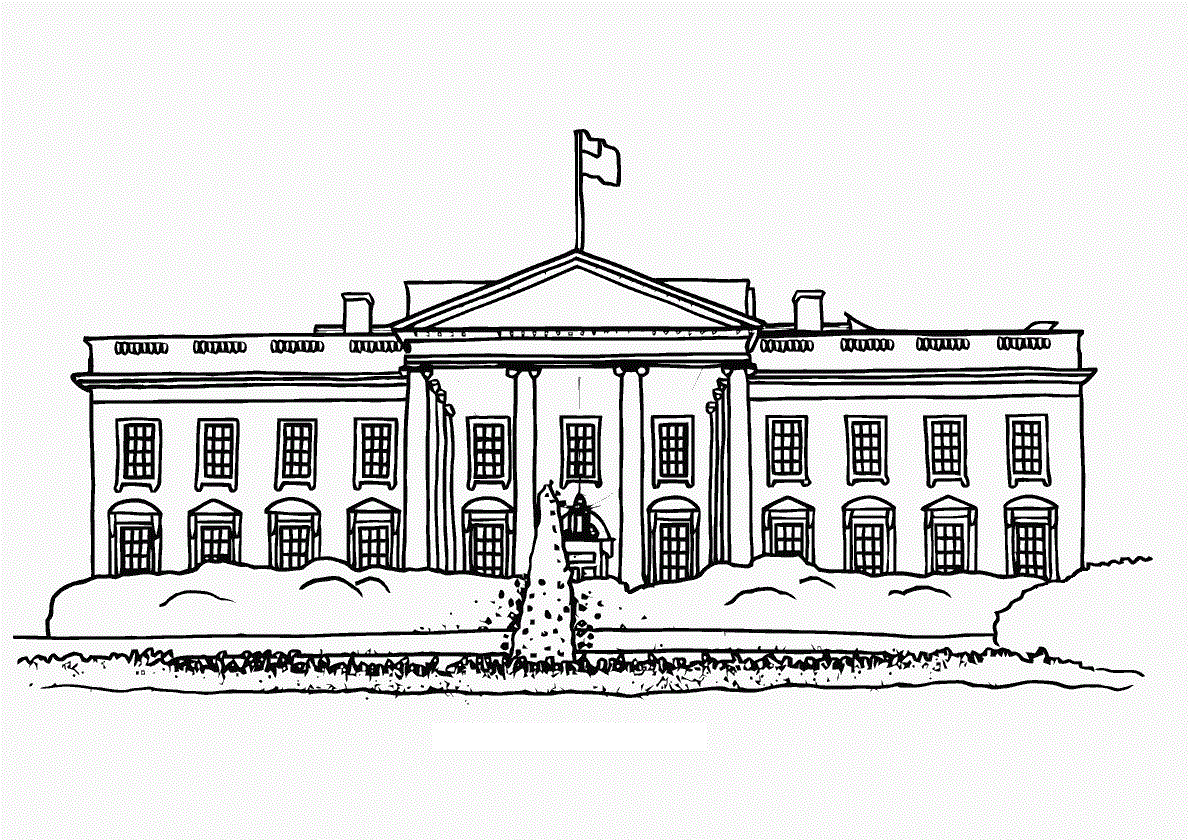 Clipart White House 1