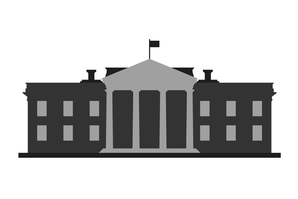 Clipart White House Icon