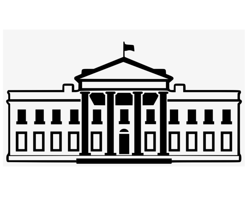 Clipart White House Outline