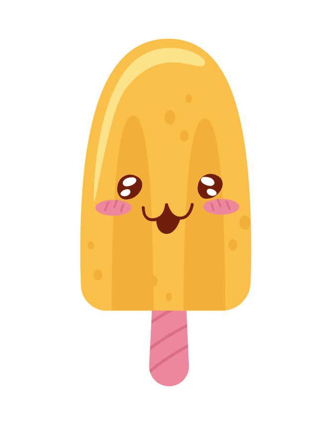 Cute Popsicle clipart 2