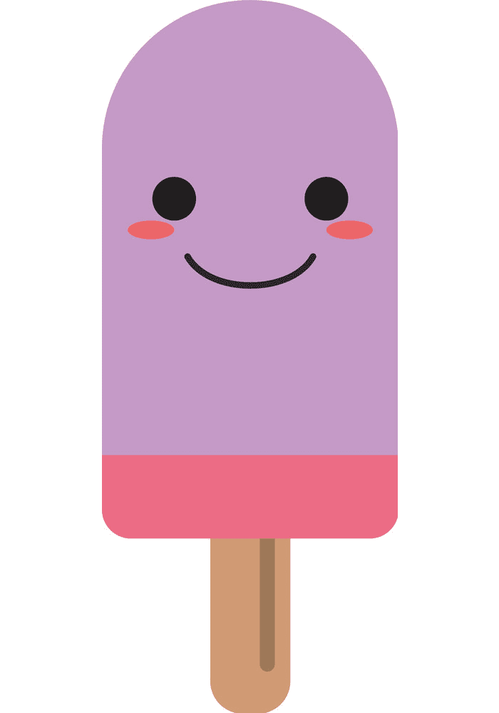 Cute Popsicle clipart 4