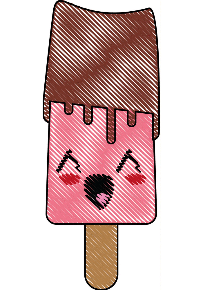 Cute Popsicle clipart png
