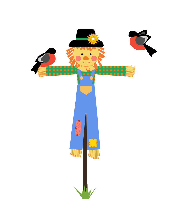 Cute Scarecrow clipart