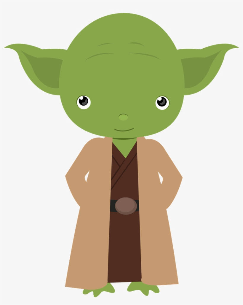 Cute Yoda clipart 3