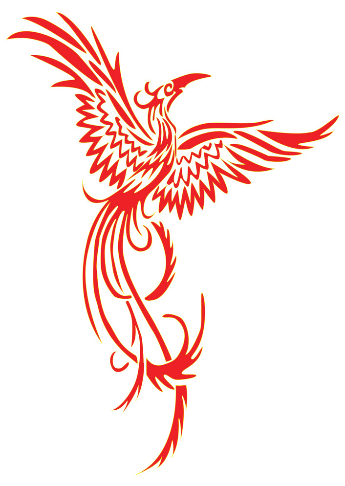 Fantastic Phoenix clipart