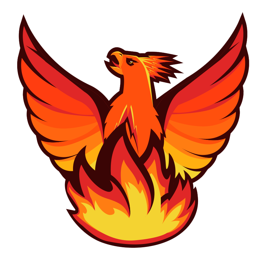 Flame Phoenix clipart transparent 1