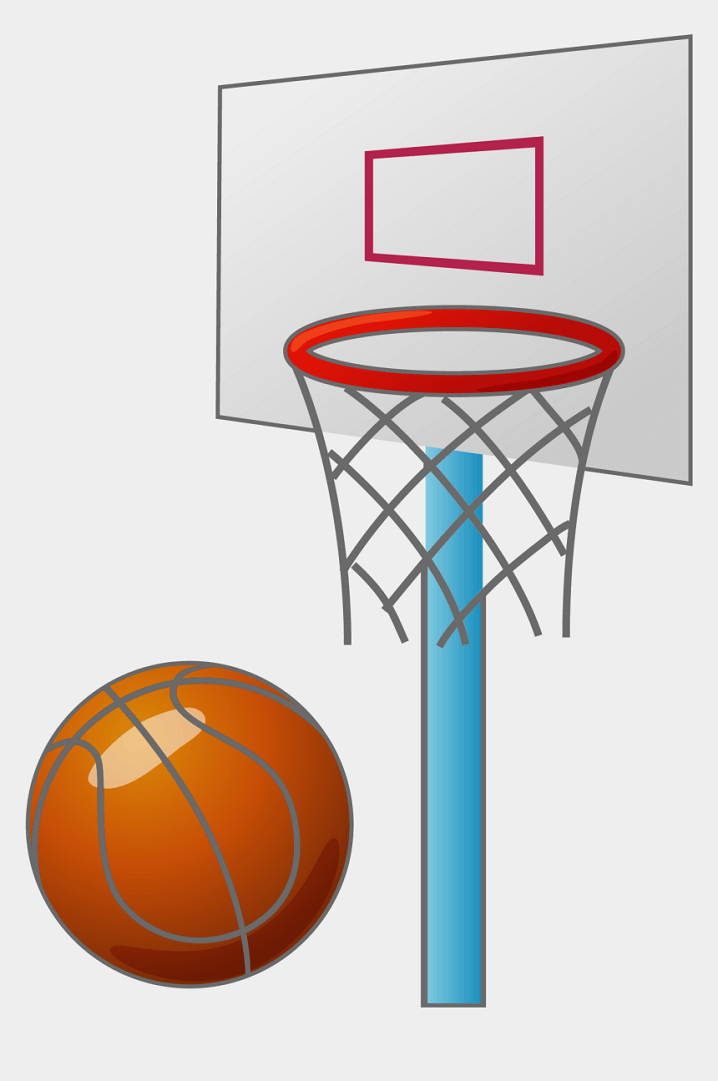 Fun Basketball Hoop clipart