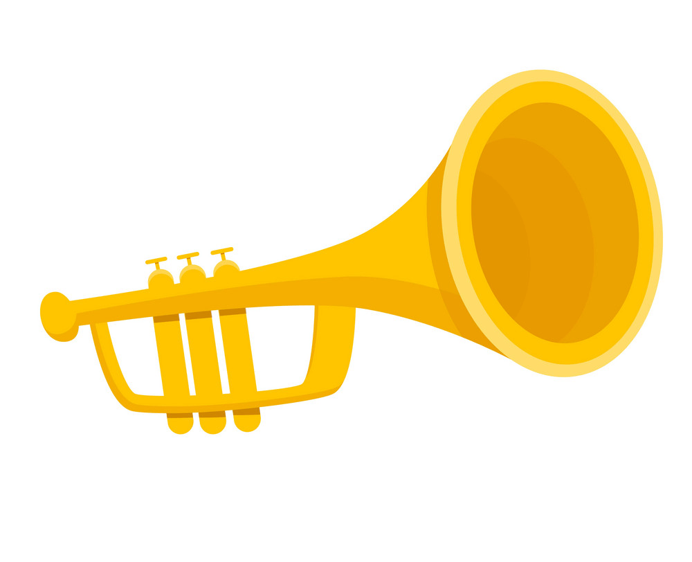 Golden Trumpet clipart png