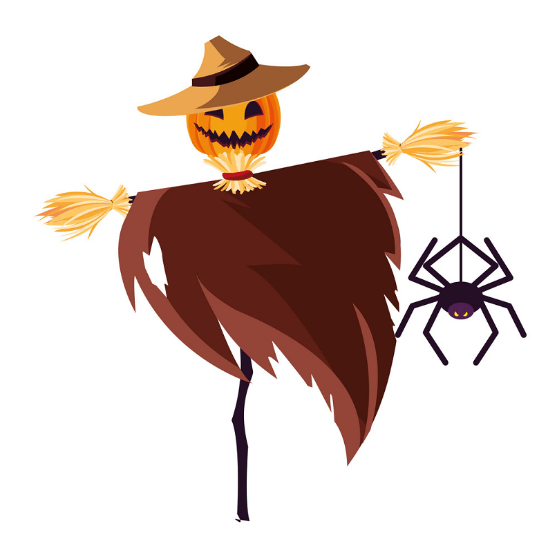 Halloween Scarecrow clipart