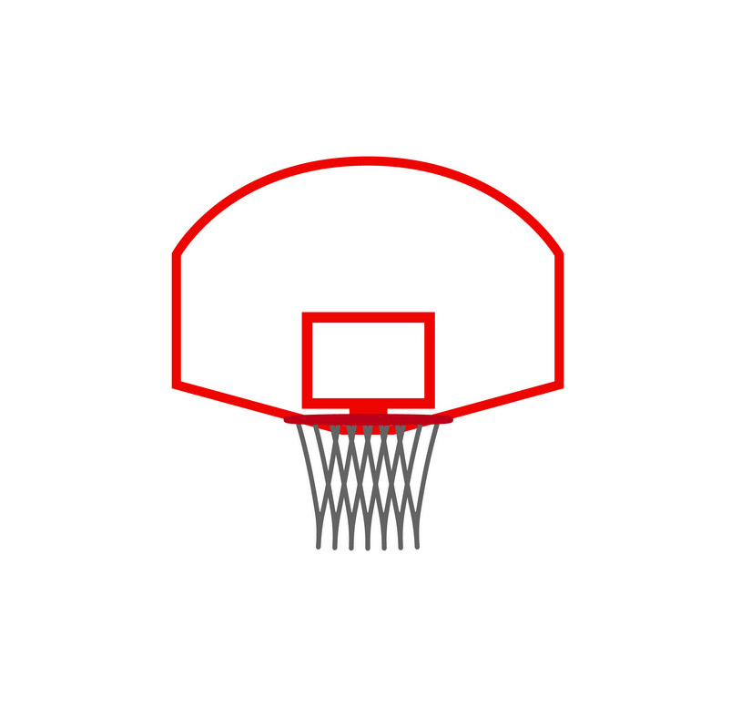 Icon Basketball Hoop clipart