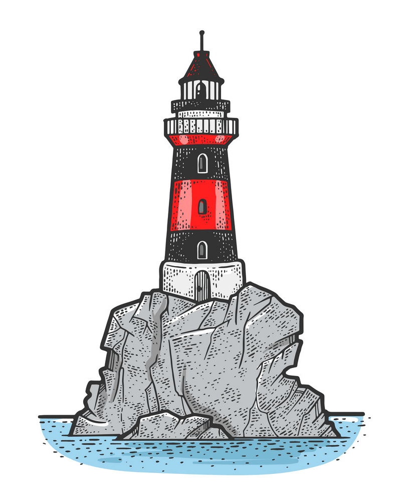 Lighthouse clipart 4