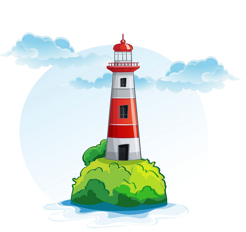 Lighthouse clipart 5