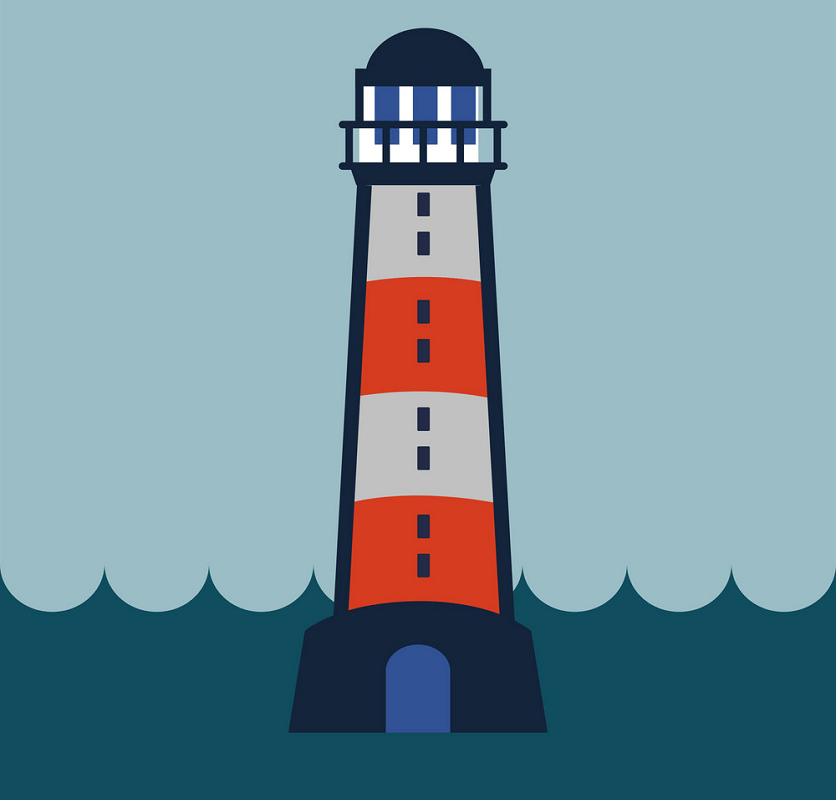 Logo Lighthouse clipart free