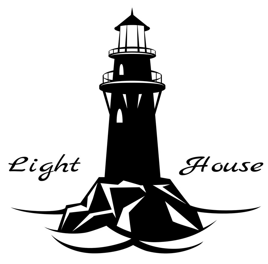 Logo Lighthouse clipart