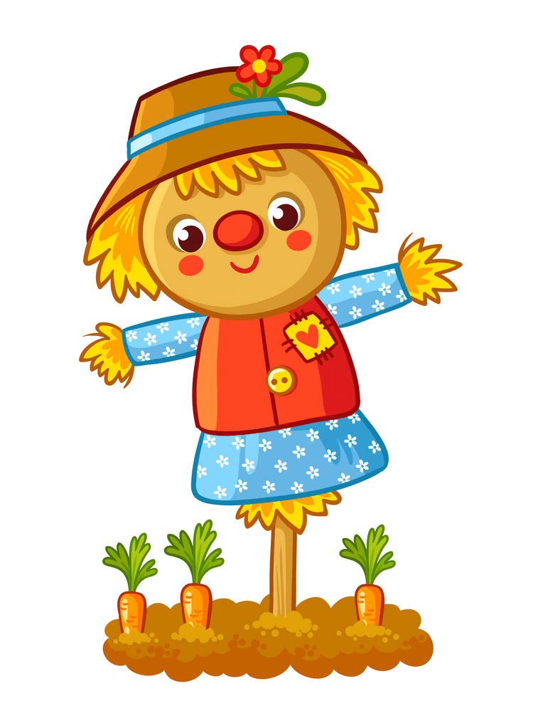 Lovely Scarecrow clipart