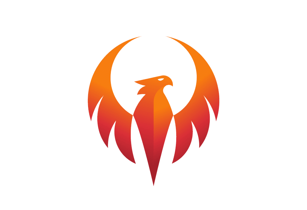 Luxury Phoenix Logo clipart transparent