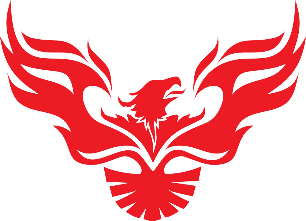 Red Phoenix Logo clipart