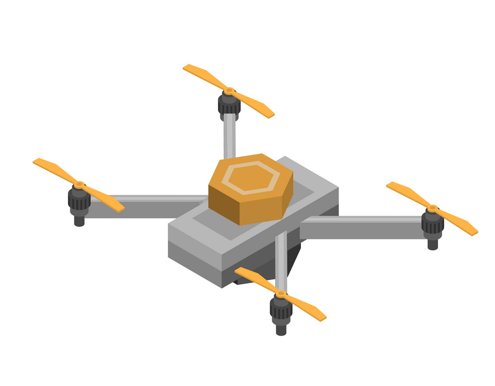 Sensor Drone clipart