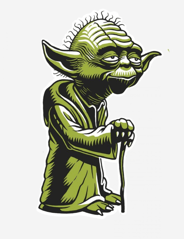Star Wars Yoda clipart 2