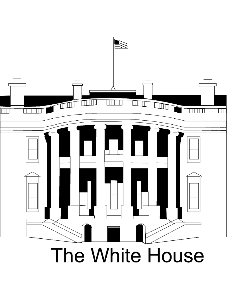 The White House clipart