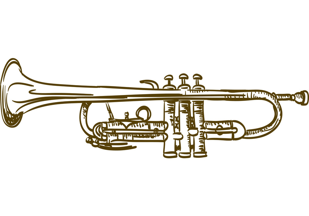 Trumpet clipart free