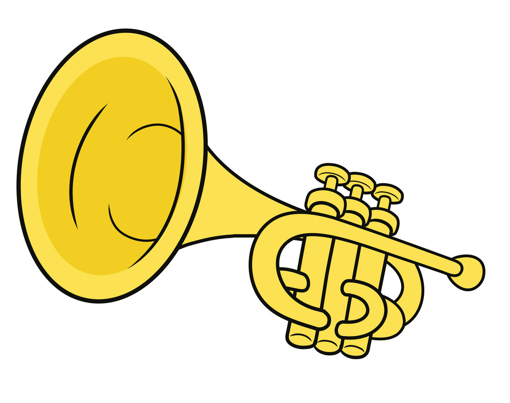 Yellow Trumpet clipart