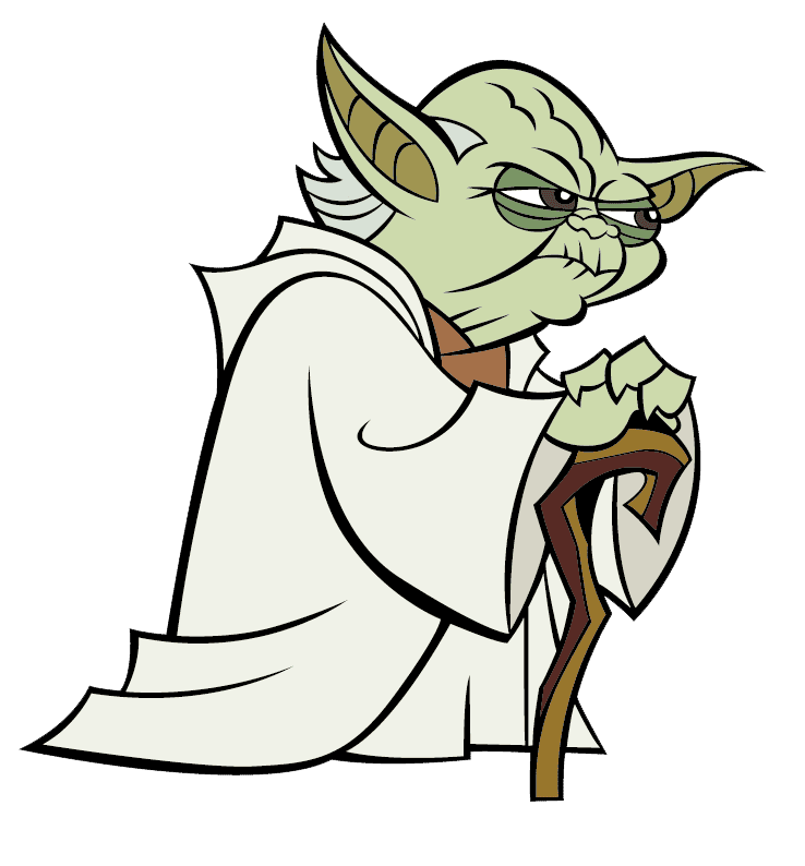 Yoda clipart transparent