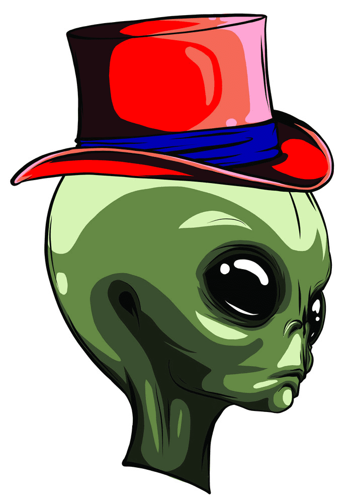 Alien clipart 1