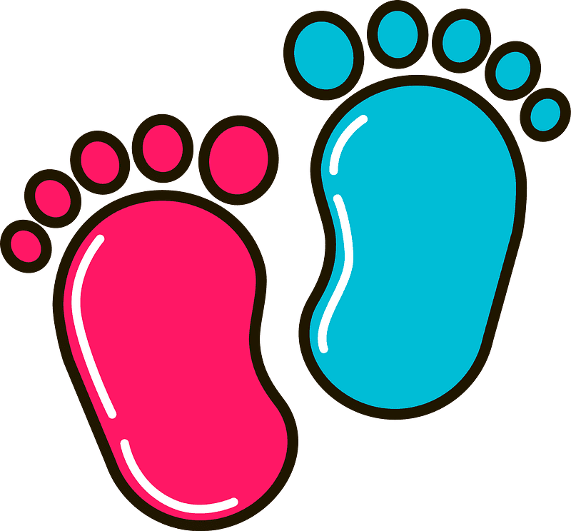 Baby Feet clipart 1