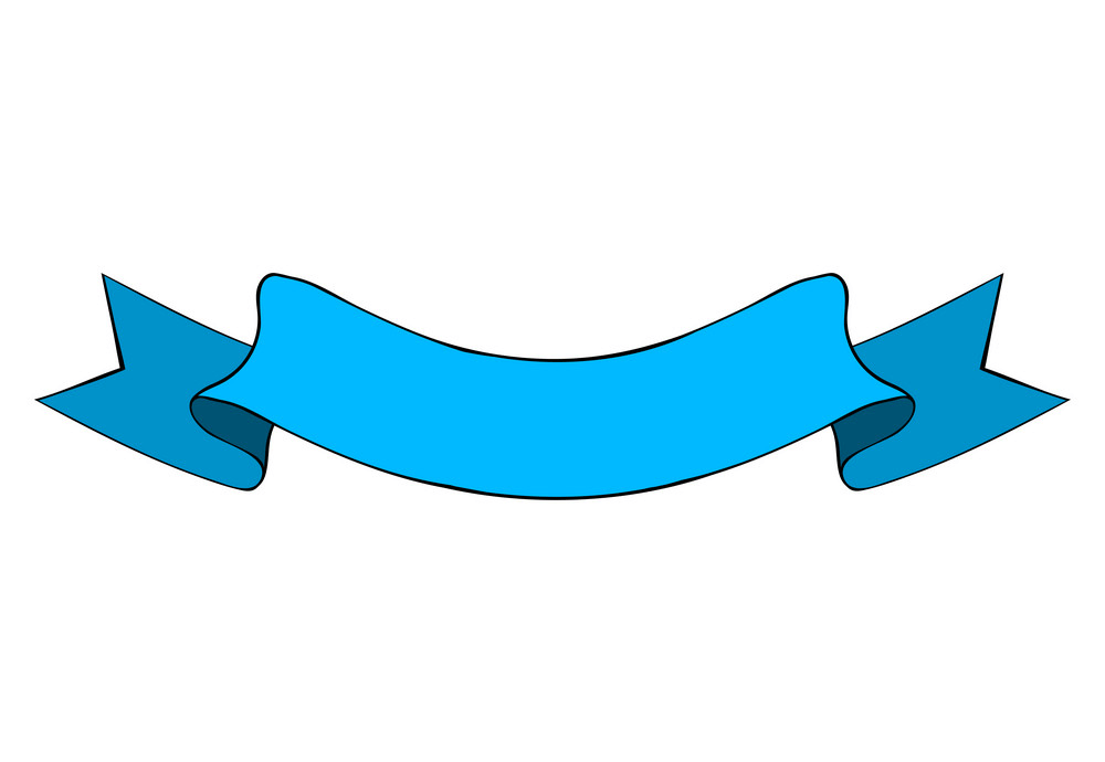 Blue Ribbon Banner clipart