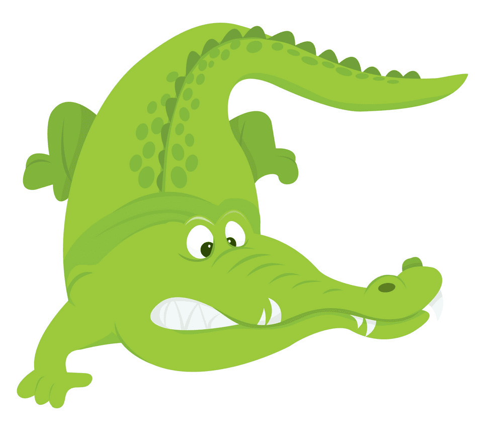 Clipart Alligator free