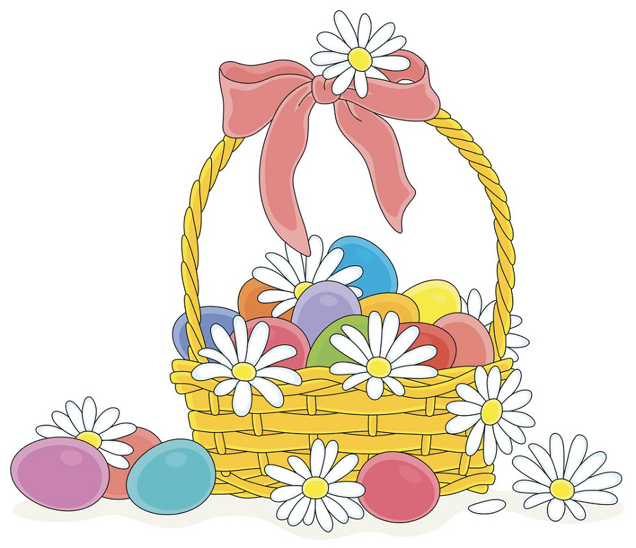 Clipart Easter Basket free