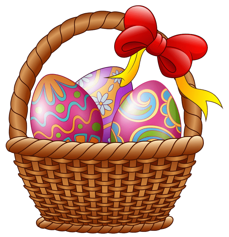Clipart Easter Basket transparent