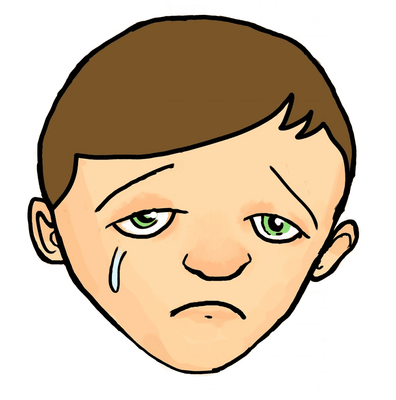 Clipart Sad Face 5