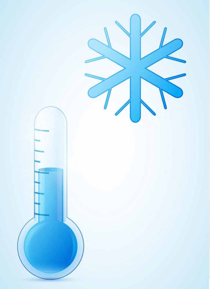 Cold Thermometer clipart 1