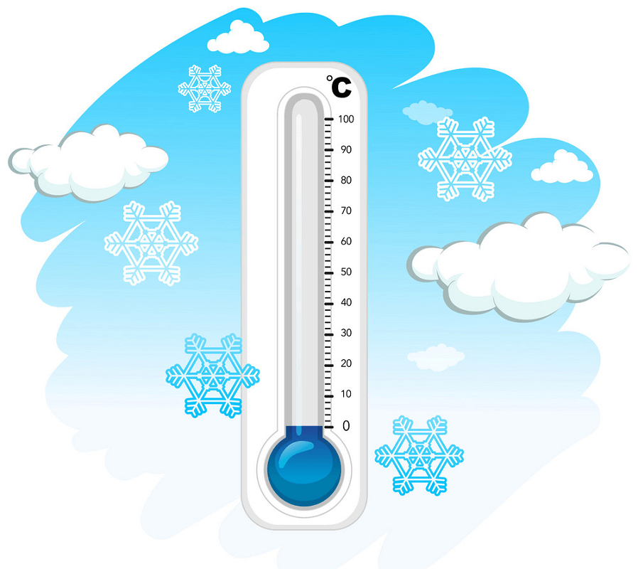 Cold Thermometer clipart 2